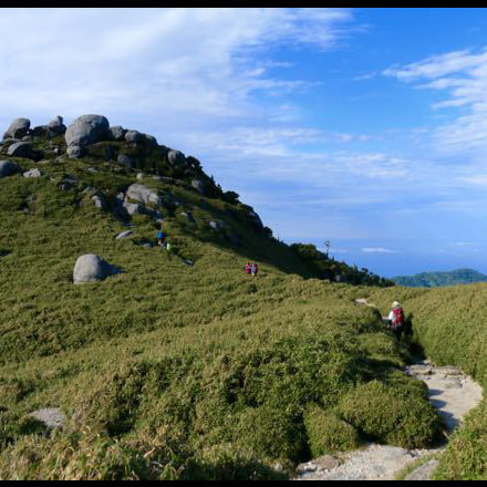 宮之浦岳 縦走ガイドツアー4